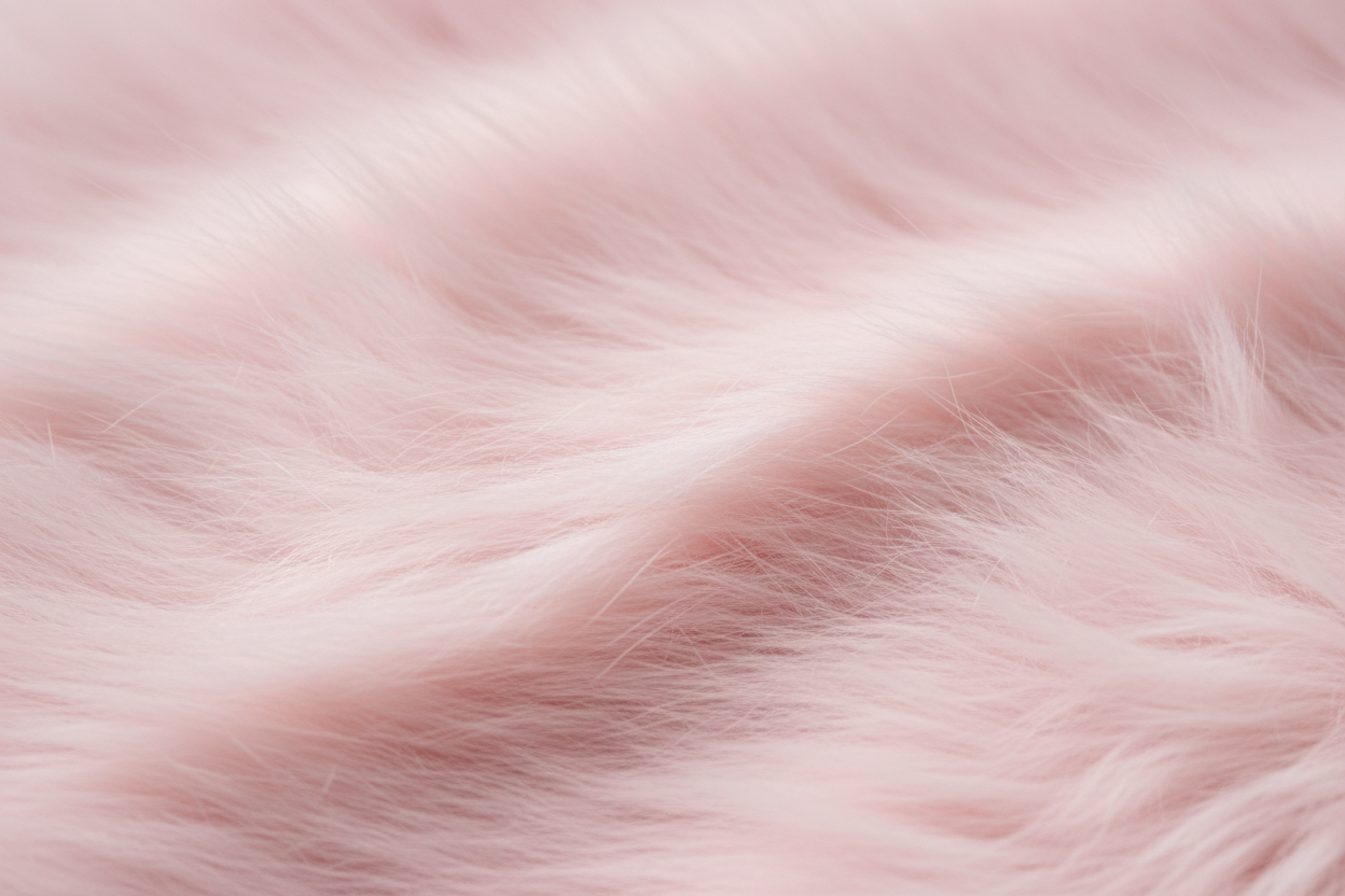 light pink fur
